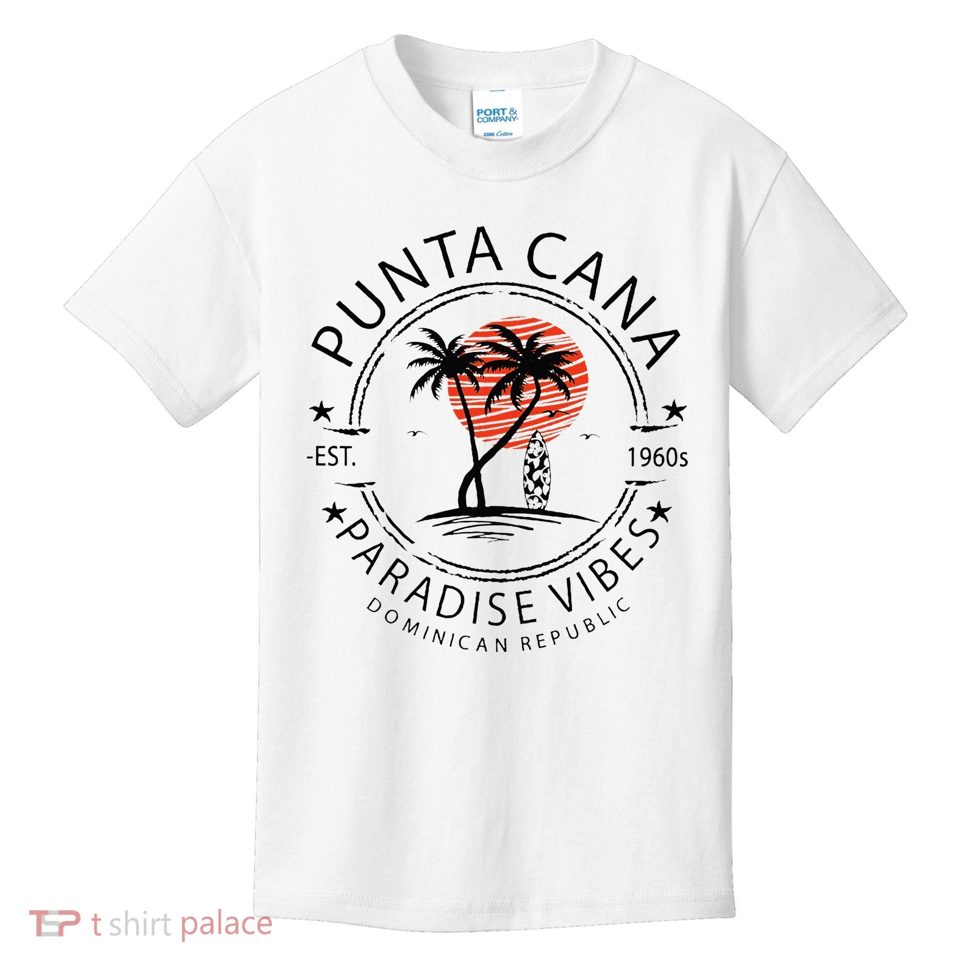 Punta Cana Vacation Dominican Republic Summer Paradise Kids T-Shirt