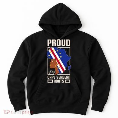 Proud Cape Verdean Roots Black History Month Cape Verde Hoodie