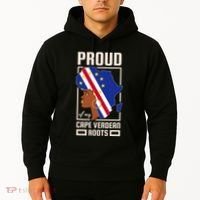 Proud Cape Verdean Roots Black History Month Cape Verde Hoodie thumb 2