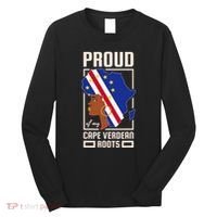 Proud Cape Verdean Roots Black History Month Cape Verde Long Sleeve Shirt thumb 0