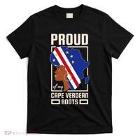 Proud Cape Verdean Roots Black History Month Cape Verde T-Shirt thumb 0