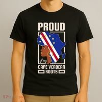 Proud Cape Verdean Roots Black History Month Cape Verde T-Shirt thumb 3