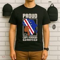Proud Cape Verdean Roots Black History Month Cape Verde T-Shirt thumb 6