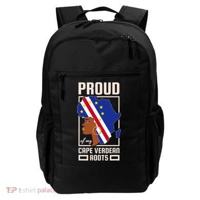 Proud Cape Verdean Roots Black History Month Cape Verde Backpack