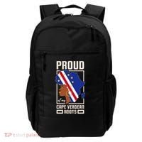 Proud Cape Verdean Roots Black History Month Cape Verde Backpack thumb 0