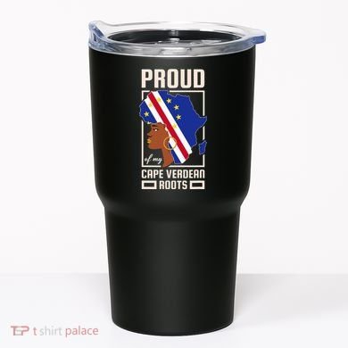 Proud Cape Verdean Roots Black History Month Cape Verde Tumbler