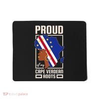 Proud Cape Verdean Roots Black History Month Cape Verde Mousepad thumb 0