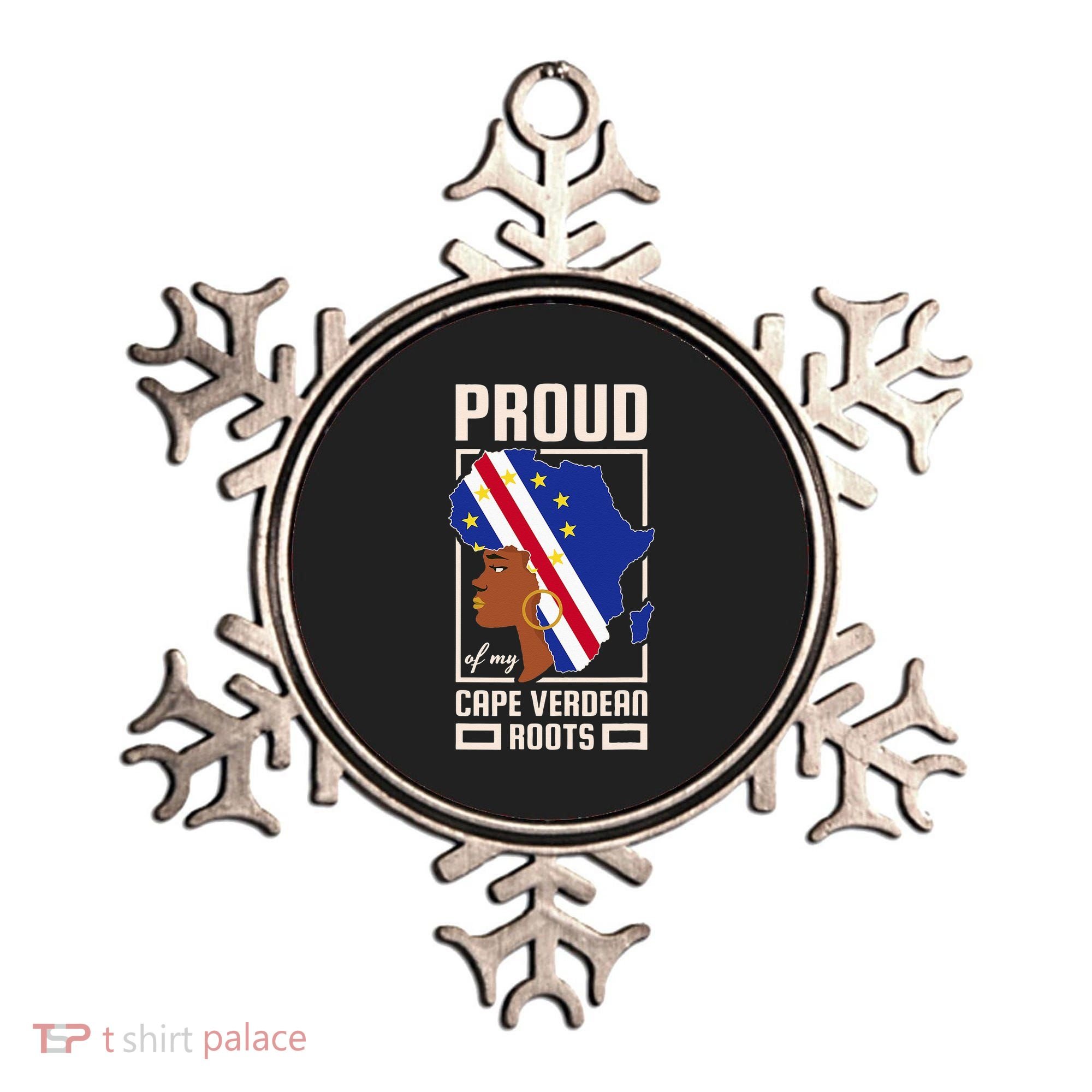 Proud Cape Verdean Roots Black History Month Cape Verde Ornament