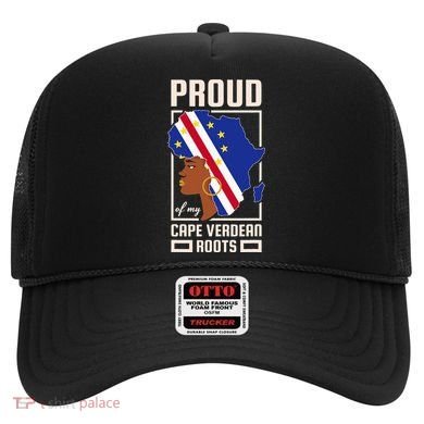 Proud Cape Verdean Roots Black History Month Cape Verde Hat