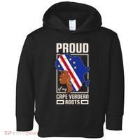 Proud Cape Verdean Roots Black History Month Cape Verde Toddler Hoodie thumb 0