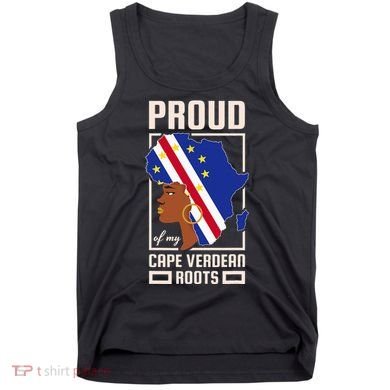 Proud Cape Verdean Roots Black History Month Cape Verde Tank Top