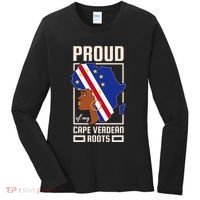 Proud Cape Verdean Roots Black History Month Cape Verde Women's Long Sleeve Shirt thumb 0