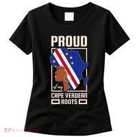Proud Cape Verdean Roots Black History Month Cape Verde Women's T-Shirt thumb 0