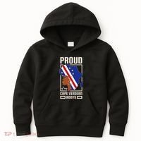 Proud Cape Verdean Roots Black History Month Cape Verde Kids Hoodie thumb 0
