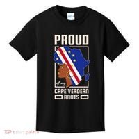 Proud Cape Verdean Roots Black History Month Cape Verde Kids T-Shirt thumb 0