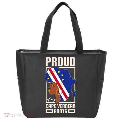 Proud Cape Verdean Roots Black History Month Cape Verde Tote Bag