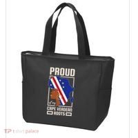 Proud Cape Verdean Roots Black History Month Cape Verde Tote Bag thumb 3