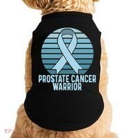 Prostate Cancer Warrior Cancer Survivor Support Cancer Team Doggie Tank thumb 0