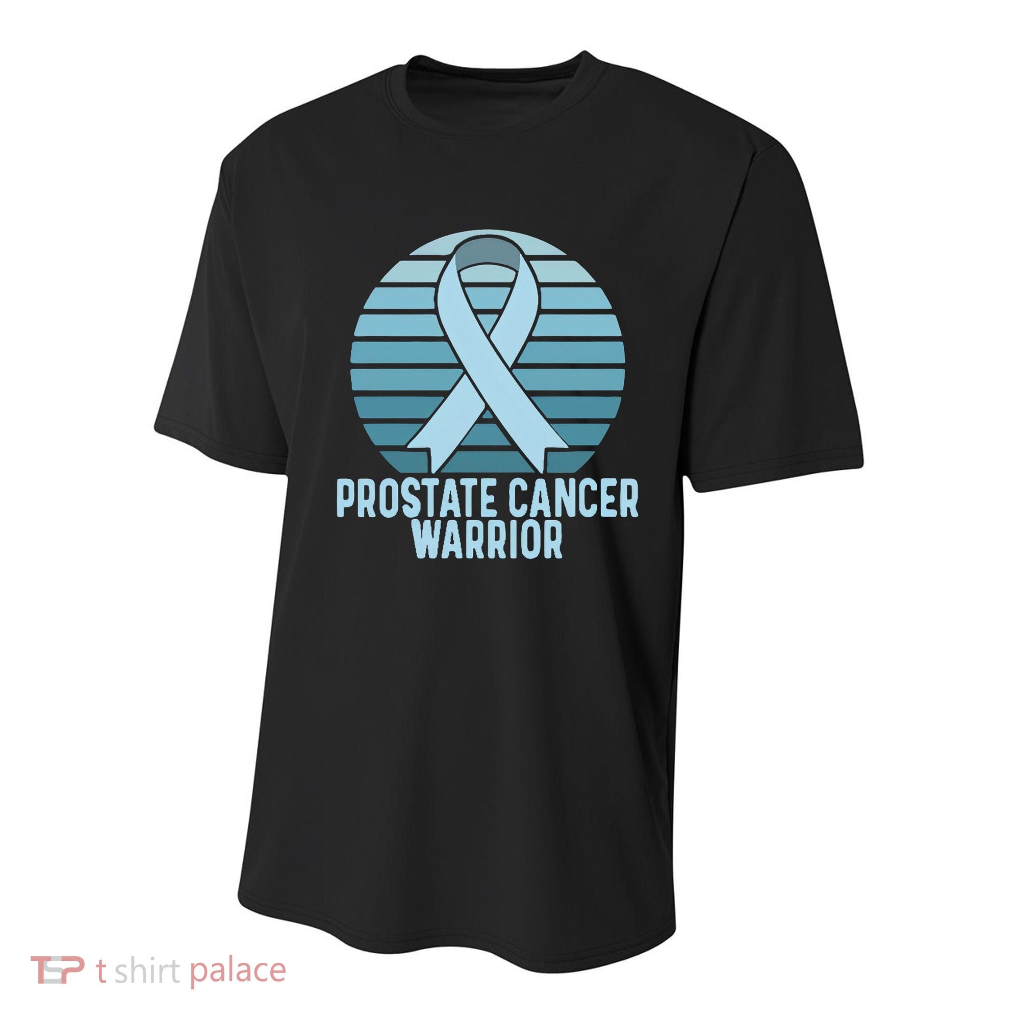 Prostate Cancer Warrior Cancer Survivor Support Cancer Team Youth Performance Sprint T-Shirt