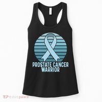 Prostate Cancer Warrior Cancer Survivor Support Cancer Team Women's Tank Top thumb 0