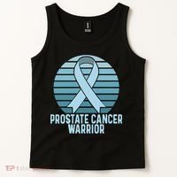 Prostate Cancer Warrior Cancer Survivor Support Cancer Team Tank Top thumb 2