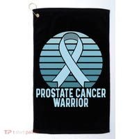 Prostate Cancer Warrior Cancer Survivor Support Cancer Team Golf Towel thumb 0