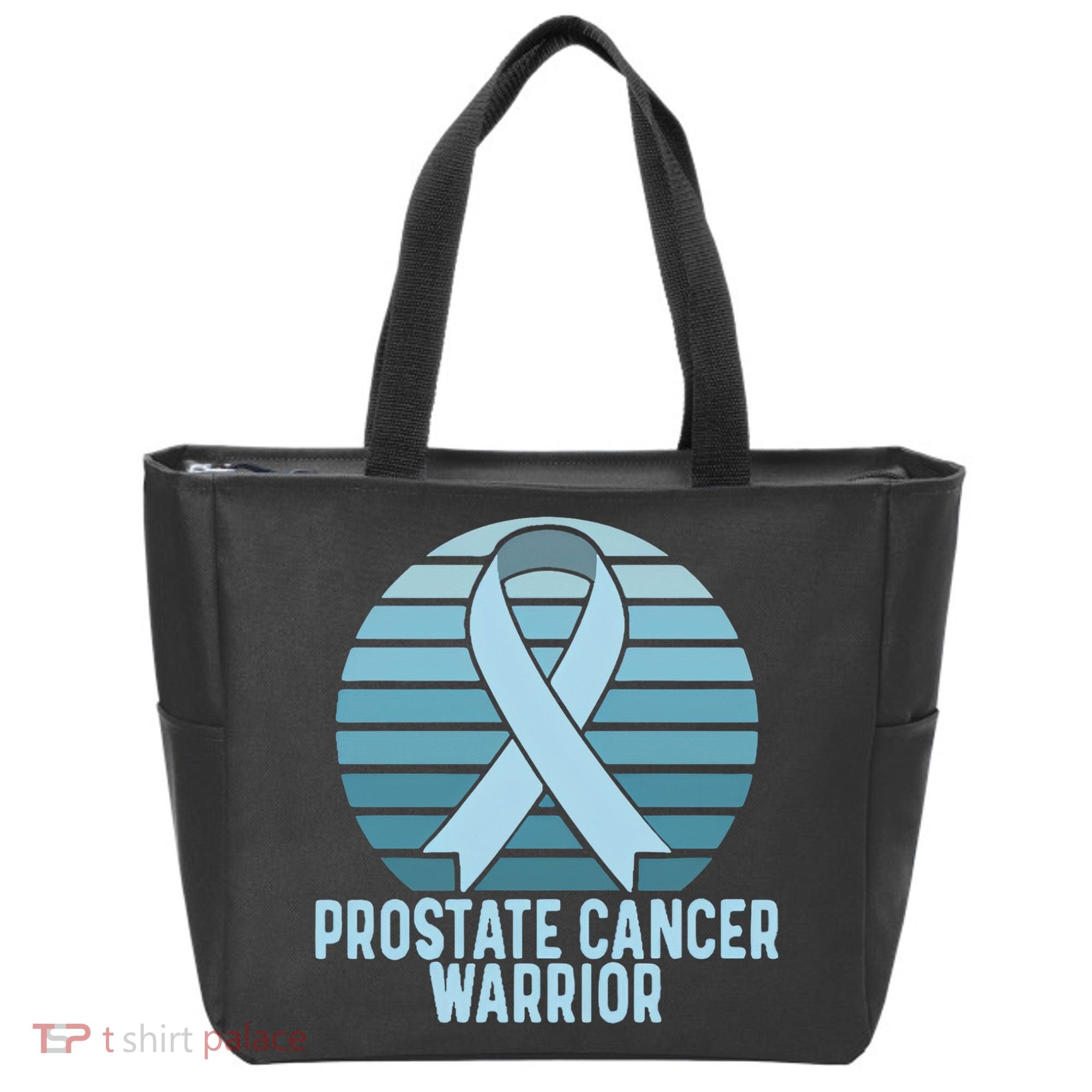 Prostate Cancer Warrior Cancer Survivor Support Cancer Team Tote Bag