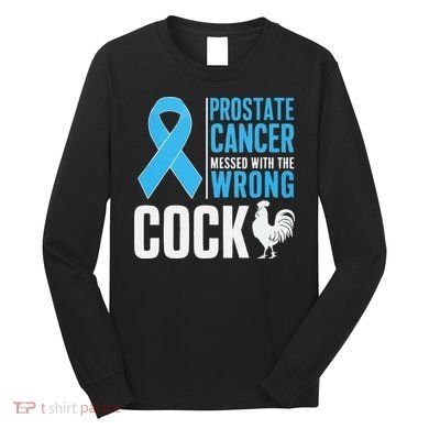 Prostate Cancer Warrior Prostate Cancer Awareness Long Sleeve Shirt