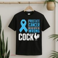 Prostate Cancer Warrior Prostate Cancer Awareness T-Shirt thumb 2