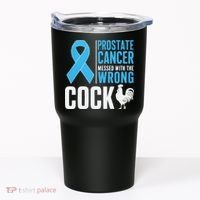 Prostate Cancer Warrior Prostate Cancer Awareness Tumbler thumb 0