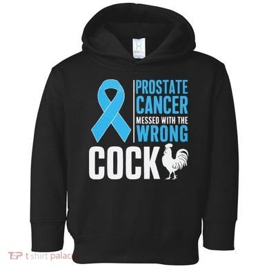 Prostate Cancer Warrior Prostate Cancer Awareness Toddler Hoodie