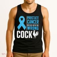 Prostate Cancer Warrior Prostate Cancer Awareness Tank Top thumb 3