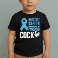 Prostate Cancer Warrior Prostate Cancer Awareness Toddler T-Shirt thumb 2