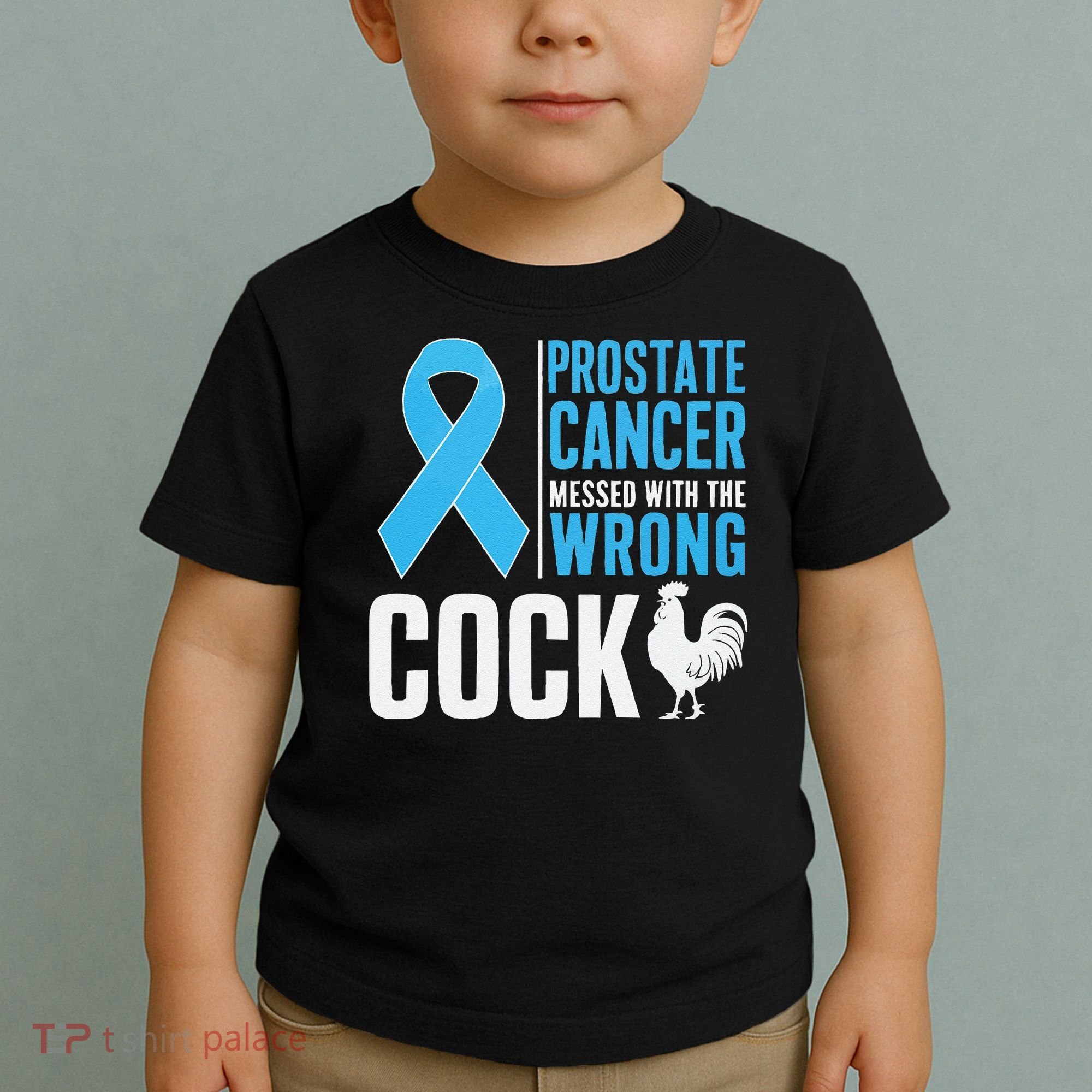 Prostate Cancer Warrior Prostate Cancer Awareness Toddler T-Shirt
