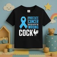 Prostate Cancer Warrior Prostate Cancer Awareness Toddler T-Shirt thumb 3