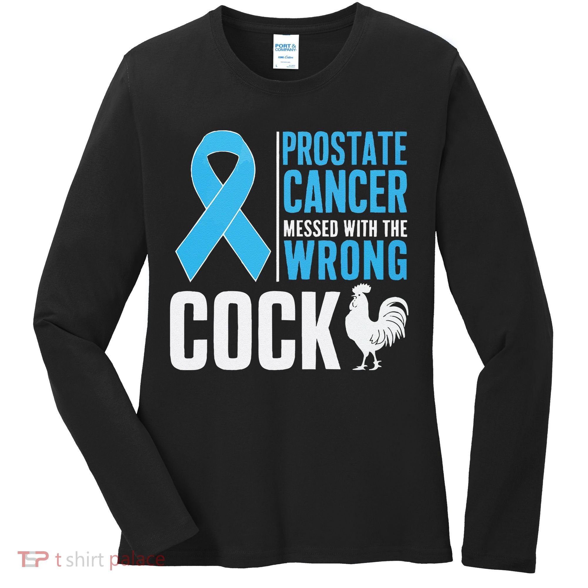 Prostate Cancer Warrior Prostate Cancer Awareness Women's Long Sleeve Shirt