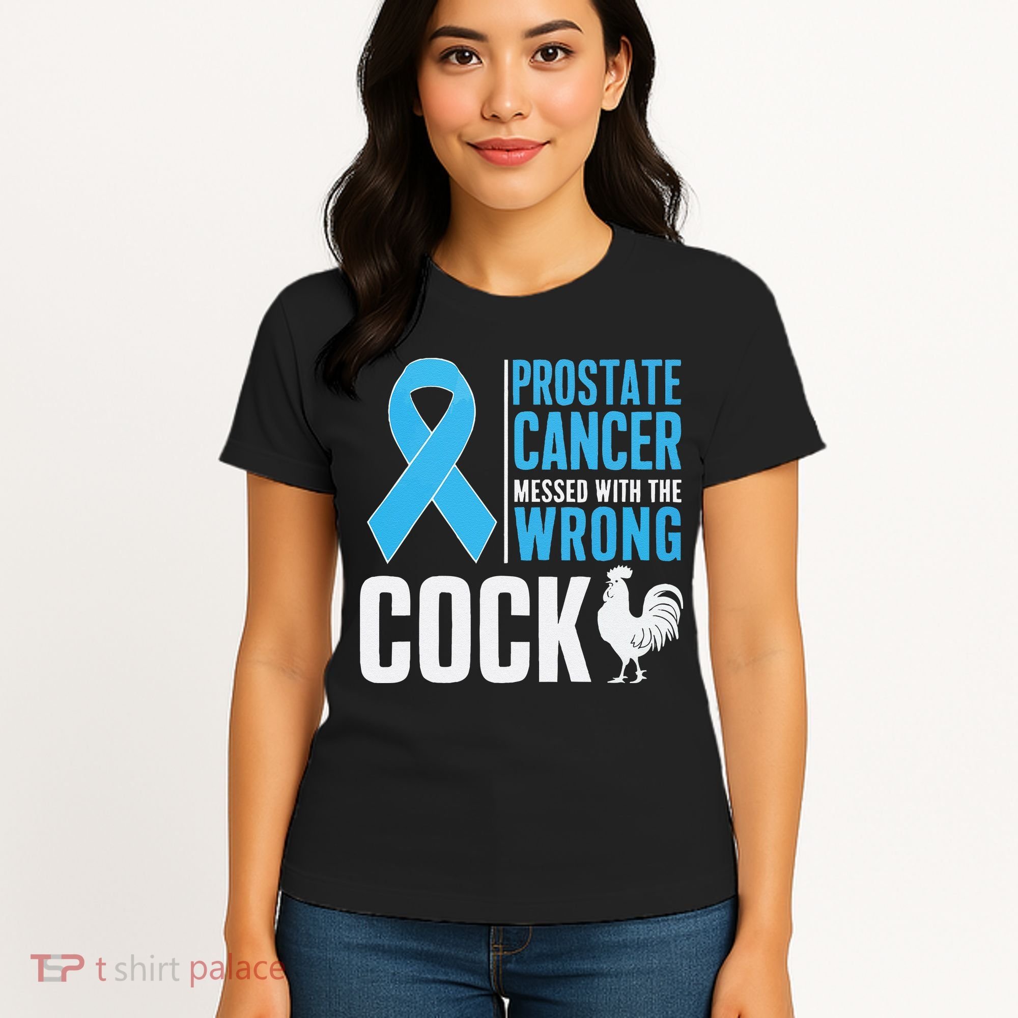 Prostate Cancer Warrior Prostate Cancer Awareness Women's T-Shirt