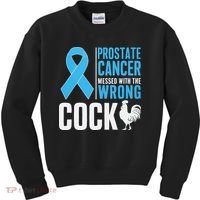Prostate Cancer Warrior Prostate Cancer Awareness Kids Sweatshirt thumb 0