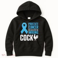 Prostate Cancer Warrior Prostate Cancer Awareness Kids Hoodie thumb 0