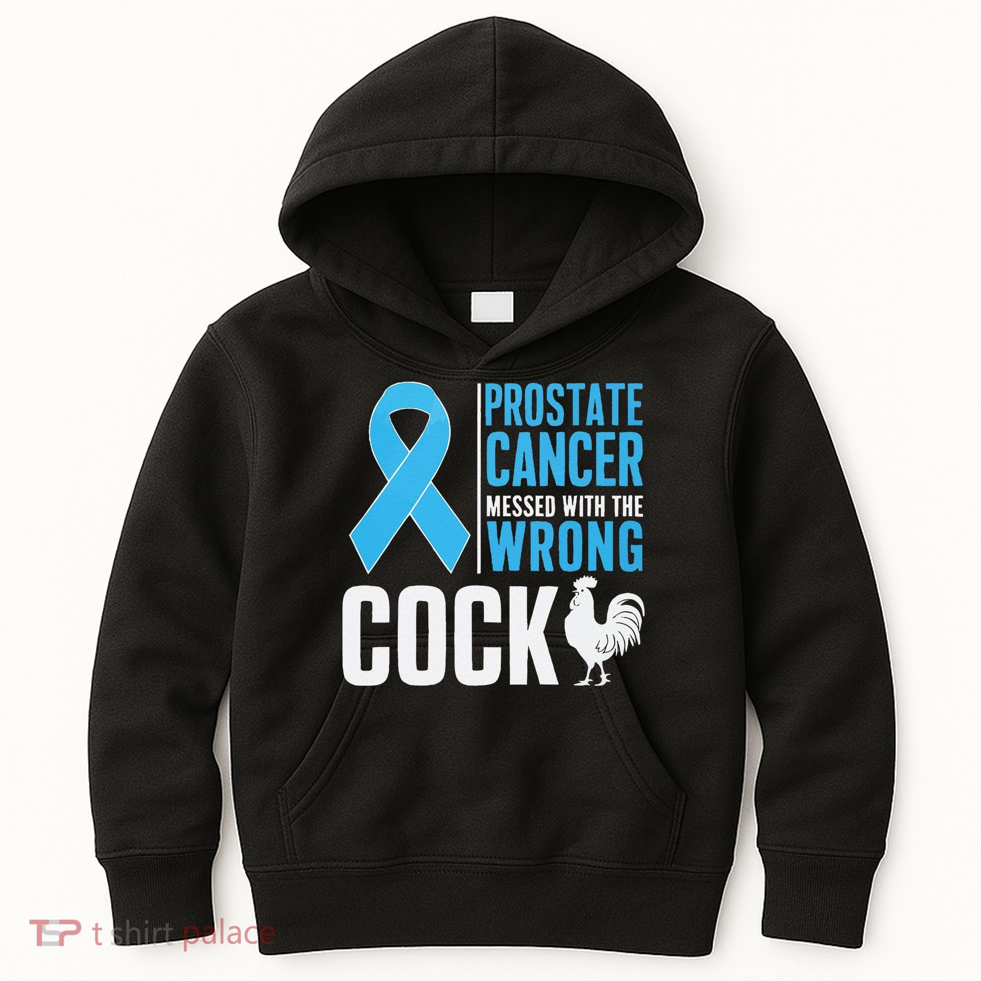 Prostate Cancer Warrior Prostate Cancer Awareness Kids Hoodie