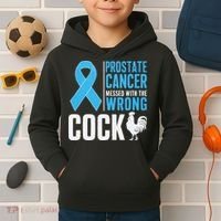 Prostate Cancer Warrior Prostate Cancer Awareness Kids Hoodie thumb 2