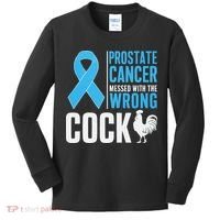 Prostate Cancer Warrior Prostate Cancer Awareness Kids Long Sleeve Shirt thumb 0