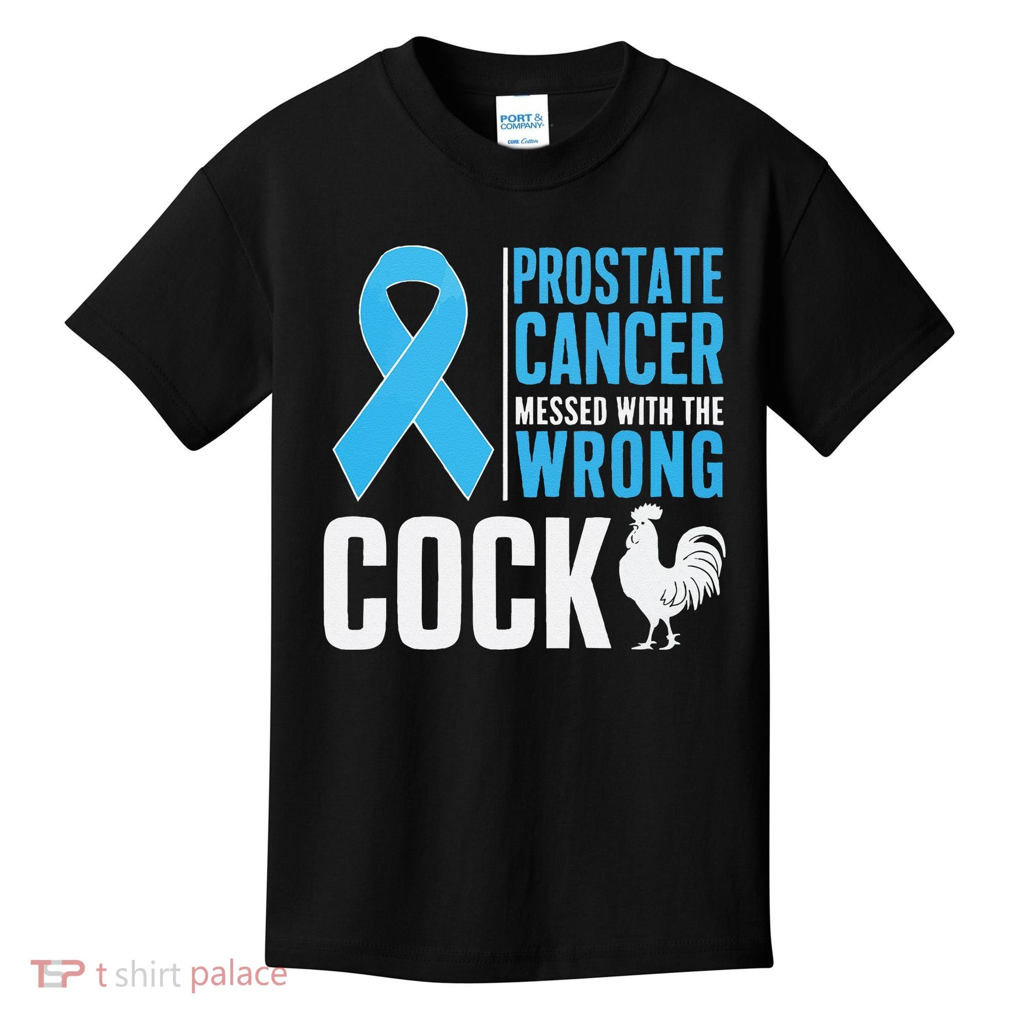 Prostate Cancer Warrior Prostate Cancer Awareness Kids T-Shirt