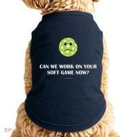 Pickleball Can We Work On Your Soft Game Now Doggie Tank thumb 0