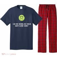 Pickleball Can We Work On Your Soft Game Now Pajama Set thumb 0