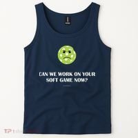 Pickleball Can We Work On Your Soft Game Now Tank Top thumb 2