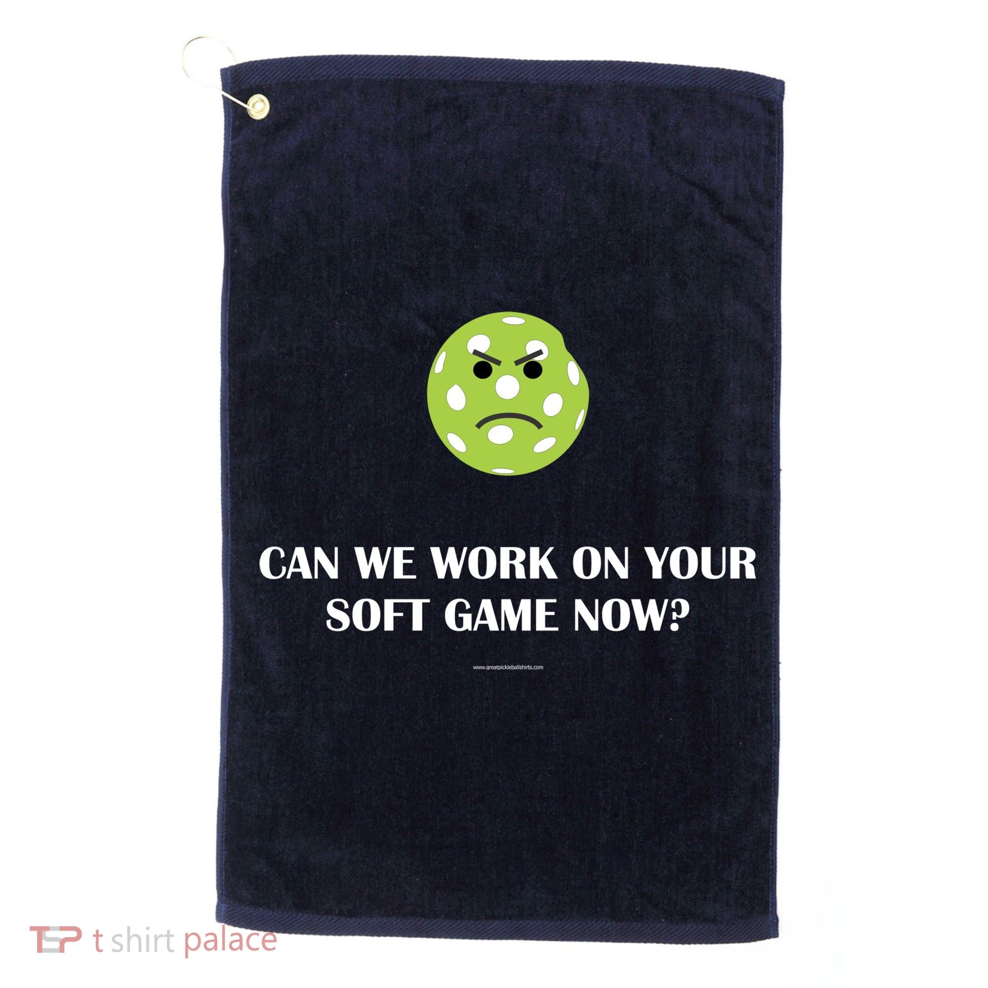 Pickleball Can We Work On Your Soft Game Now Golf Towel
