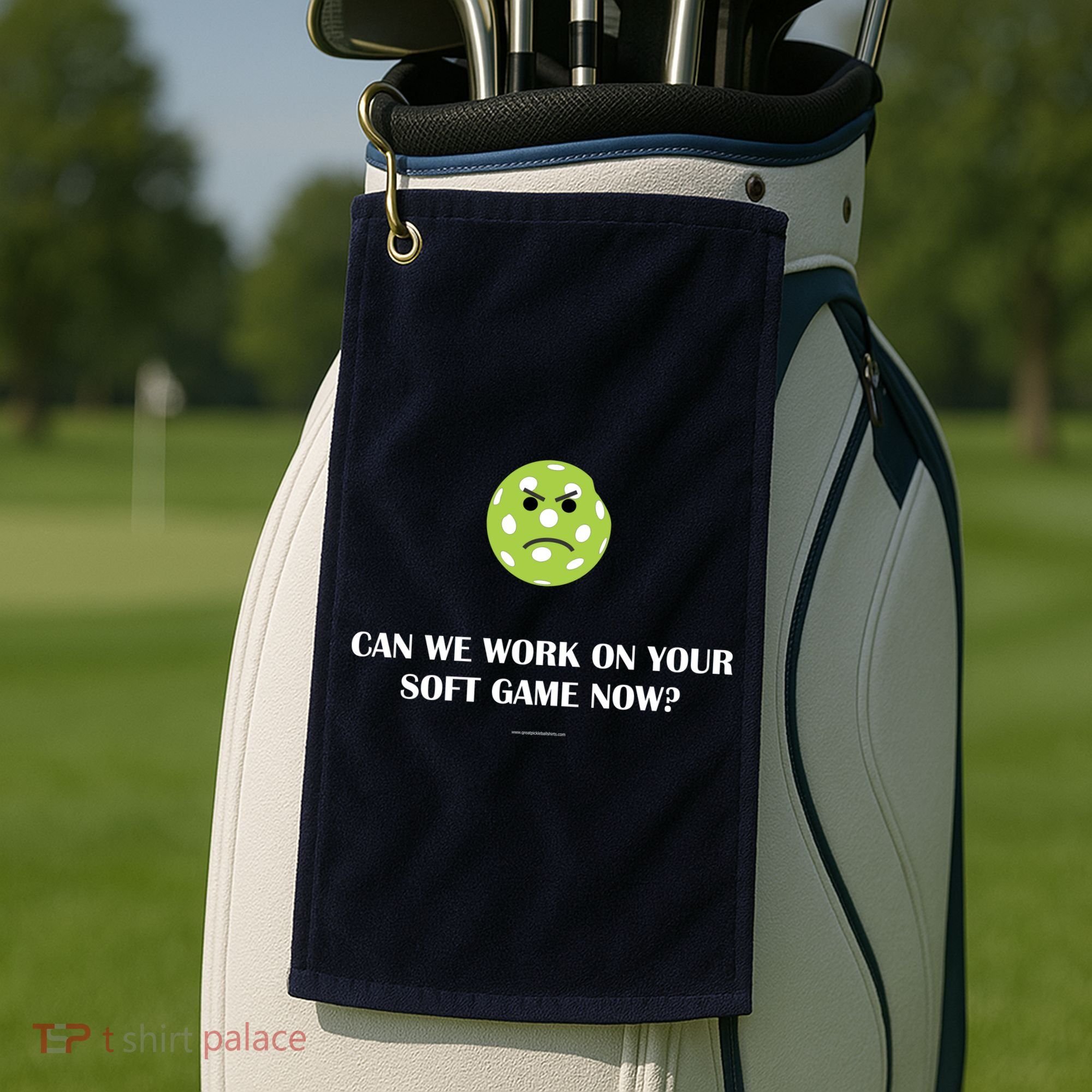 Pickleball Can We Work On Your Soft Game Now Golf Towel