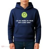 Pickleball Can We Work On Your Soft Game Now Kids Hoodie thumb 4