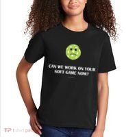 Pickleball Can We Work On Your Soft Game Now Kids T-Shirt thumb 2